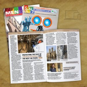 Magazine design and artwork