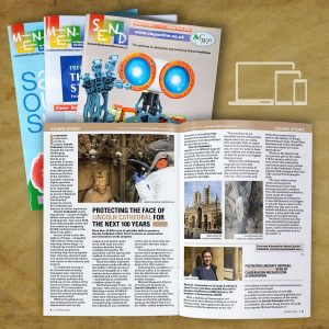 Printed magazine