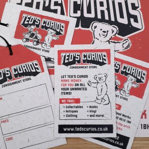 Branded Price Tags and Business Cards