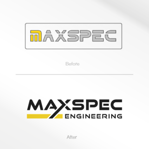 Redesign of existing Maxspec logo